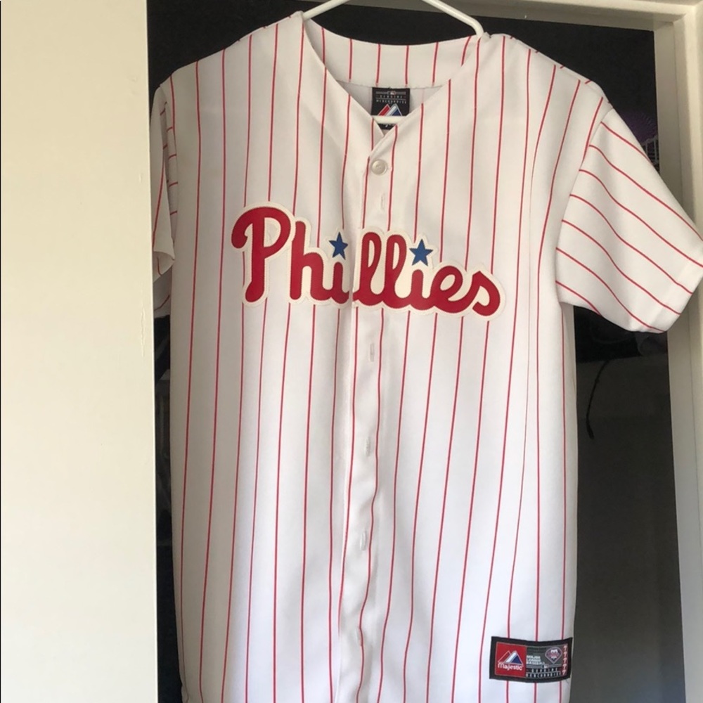 Phillies Jersey size Large (boys).